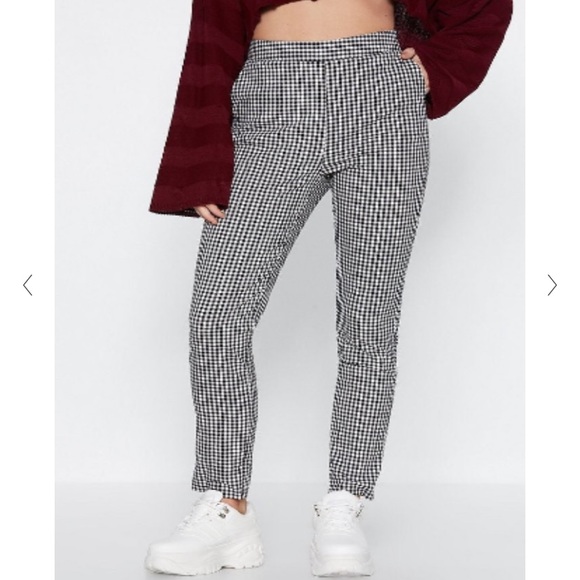 Gingham pin-up pants - Picture 2 of 6